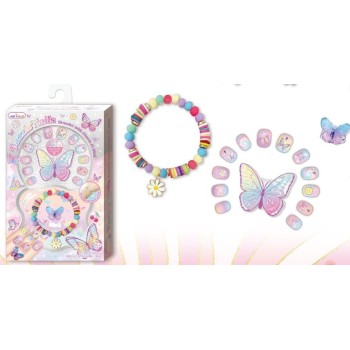 Hot Focus Children's Nail Set With Jewelry HF016TB 842817060965