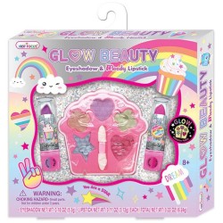 Hot Focus Σετ Σκιών Ματιών Και Κραγιόν Glow Beauty HF088NRB 842817091600