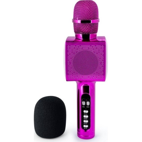bigben big ben Microphone - With Effects, Wireless, Pink  3499550387063