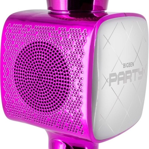 bigben big ben Microphone - With Effects, Wireless, Pink  3499550387063