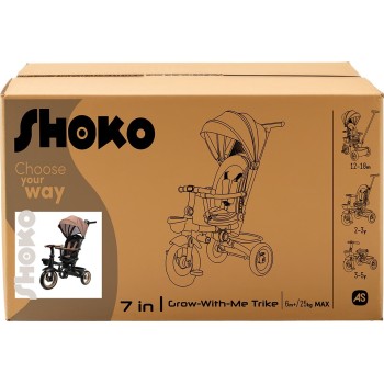 As company shoko τρίκυκλο 7 σε 1 whisper για 6+ μηνών 5004-50538 5203068505387