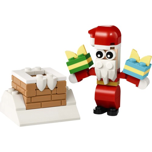 Lego lego creator χριστουγεννιάτικη διασκέδαση στην καμινάδα με τον άγιο βασίλη (6+) 30692 5702017819129