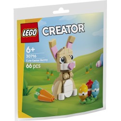 LEGO Creator Easter Bunny With Adjustable Long Ears, 30716 5702018058183