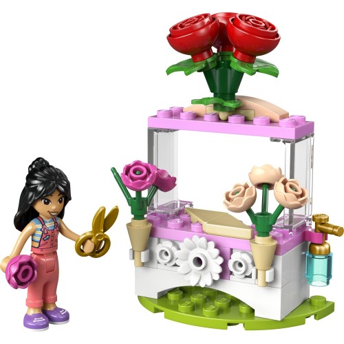 Lego lego friends πάγκος λουλουδιών με τριαντάφυλλα (5+) 30721 5702018058213