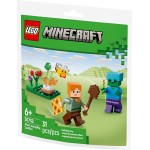 LEGO  Minecraft Η Διαμάχη της Άλεξ στη Φωτιά Κατασκήνωσης  30732 5702018059395