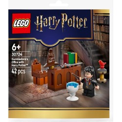 Lego harry potter tm το γραφείο του ντάμπλντορ με τον χάρι πότερ (6+) 30724 5702018058220