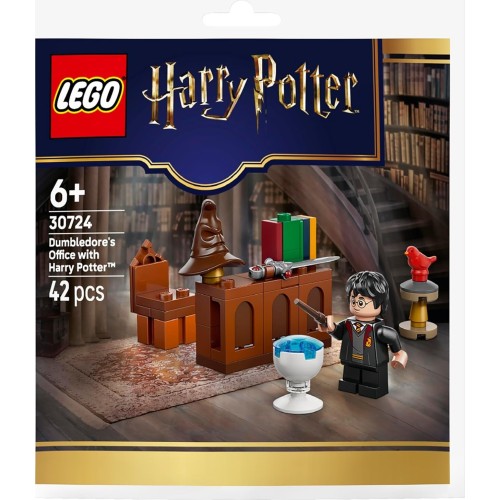 Lego harry potter tm το γραφείο του ντάμπλντορ με τον χάρι πότερ (6+) 30724 5702018058220