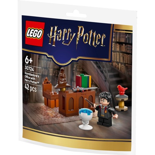Lego harry potter tm το γραφείο του ντάμπλντορ με τον χάρι πότερ (6+) 30724 5702018058220