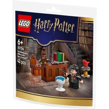Lego harry potter tm το γραφείο του ντάμπλντορ με τον χάρι πότερ (6+) 30724 5702018058220