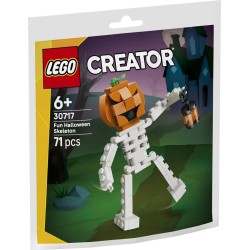LEGO creator fun  skeleton building paperbag/polybag set, , 71 pieces, ages 6+ 30717 5702018058190