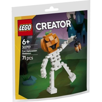 LEGO creator fun  skeleton building paperbag/polybag set, , 71 pieces, ages 6+ 30717 5702018058190
