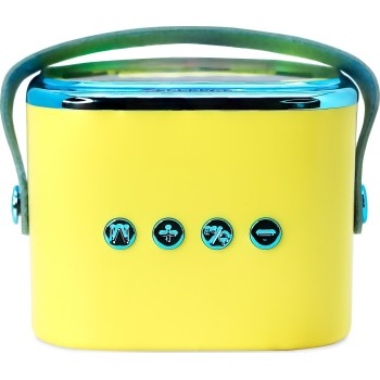otl technologies otl Portable Speaker - Spongebob Squarepants Popsing Karaoke Speaker and Microphone, Yellow  5055371631396