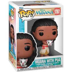 Funko pop! disney: moana- moana with pua - collectable vinyl figure - gift idea - 93205 889698932059
