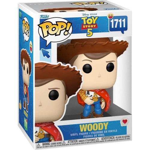 Funko pop! disney: toy story 5 - woody 1711 Φιγούρα βινυλίου 90767 889698907675