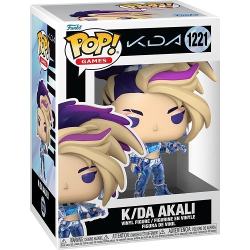Funko pop! games: league of legends - k/da akali - collectable vinyl figure - gif 91472 889698914727