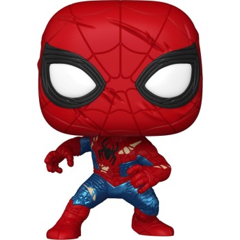 Funko pop! marvel: spider-man brand new day - spider-man (no way home suit) 1587 bobble-head Φιγούρα βινυλίου 83964 889698839648