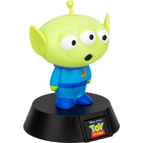 Paladone toy story alien icon light, 3d character night light for bedroom, desk or s PP16013TSID 5056577776263