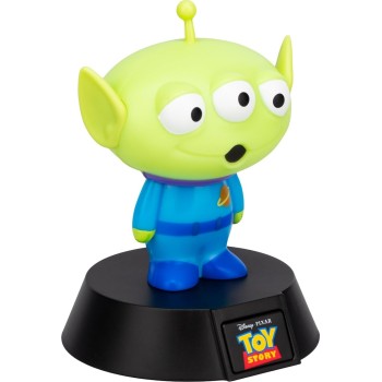 Paladone toy story alien icon light, 3d character night light for bedroom, desk or s PP16013TSID 5056577776263