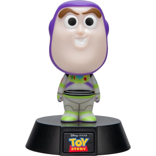 Paladone buzz lightyear icon light 11cm, toy story led night light, battery powered  PP16014TSID 5056577776270