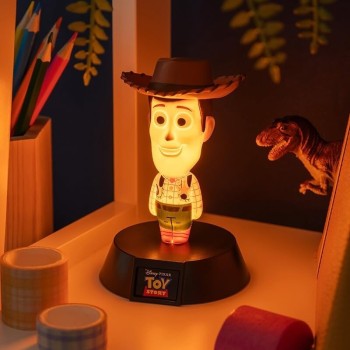 Paladone toy story woody icon light – 11cm woody character lamp – soft glow light fo PP16015TSID 5056577776287