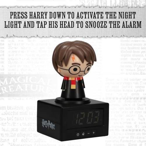 Paladone harry potter digital alarm clock - officially licensed, mood lamp featuring PP11773HPV3 5056577715347