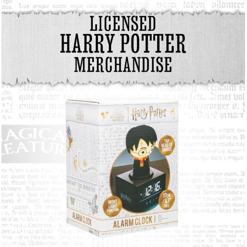 Paladone harry potter digital alarm clock - officially licensed, mood lamp featuring PP11773HPV3 5056577715347