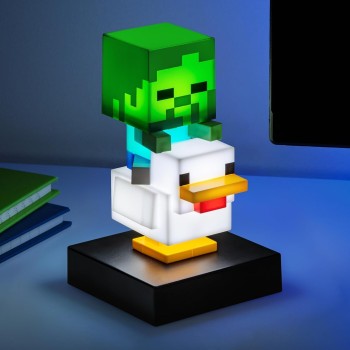 Paladone icons: minecraft - chicken jockey Φωτιστικό (pp16289mcf) PP16289MCF 5056577780154