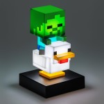 Paladone minecraft chicken jockey icon light – 12cm light?up mini figure – fun bedro PP16289MCF 5056577780154