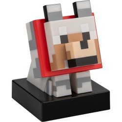 Paladone minecraft wolf icon light – 11cm light?up figure for bedroom, desk or gamin PP16019MCFID 5056577776324