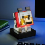 Paladone minecraft wolf icon light – 11cm light?up figure for bedroom, desk or gamin PP16019MCFID 5056577776324
