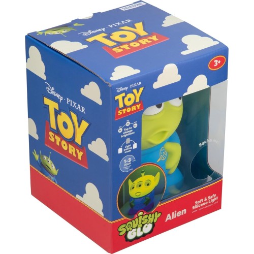 Paladone disney pixar toy story alien squishyglo rechargeable silicone night light,  PP15867TS 5056577774740