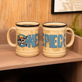 Paladone: one piece - jolly roger shaped Κούπα (pp14651opnf) PP14651OPNF 5056577756302