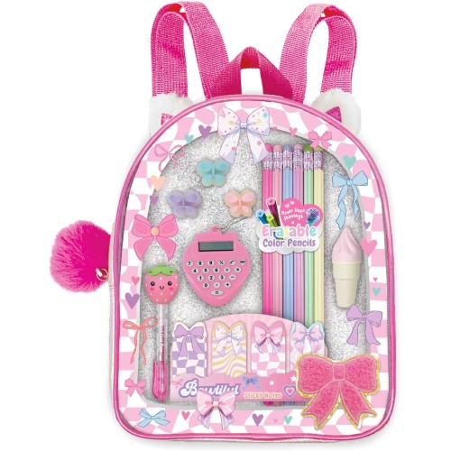Hot Focus Children's Bag With School Set HF314BT 842817068176