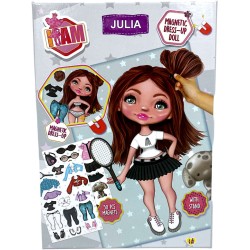 canenco Μαγνητική Κούκλα Ντυσίματος Μοντέλο Julia 24252 / 24252F 8719668027121