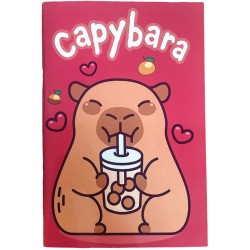 gim Notebook 17x25cm Capybara-happy Red-chill Ass. 300-17400 5204549178564