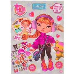 canenco I Am Magnetic Dress Up Doll Model Hana 24252V / 24252K 8719668027169