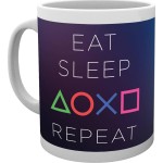 Abysse GB eye Playstation Eat Sleep Repeat Mug MG1064 5028486342020