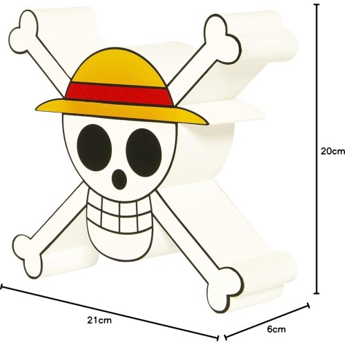 Abysse: one piece - skull lamp (abylig015) ABYLIG015 3665361053408