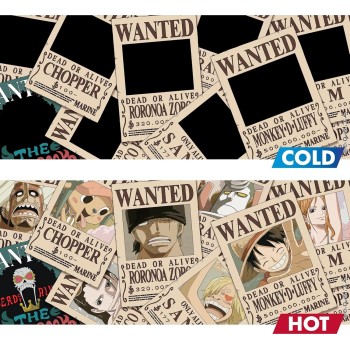 Abysse Abystyle One Piece Wanted Heat Change Mug ABYMUGA444 3665361139751