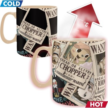 Abysse Abystyle One Piece Wanted Heat Change Mug ABYMUGA444 3665361139751