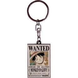 Abysse Abystyle One Piece Wanted Luffy Metal Keychain ABYKEY390 3665361056751