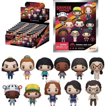 Monogram: stranger things (series3) (blind bag/random) 3d foam bag clips figures (32560) 32560 077764325601