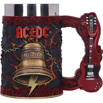 Nemesis Now Acdc Hells Bells Tankard 15.7cm, Resin, Official Acdc Merchandi B6617B24 801269153106