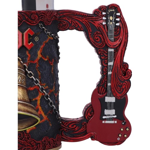 Nemesis Now Acdc Hells Bells Tankard 15.7cm, Resin, Official Acdc Merchandi B6617B24 801269153106