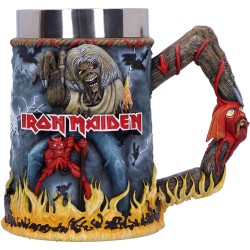 Nemesis Now Iron Maiden The Number of The Beast Tankard, Resin, Official Ir B6831C24 801269155193