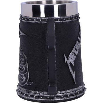 Nemesis now: metallica - the black album tankard (16cm) B5220R0 801269139278