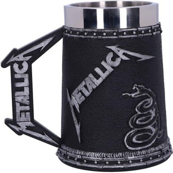 Nemesis now: metallica - the black album tankard (16cm) B5220R0 801269139278