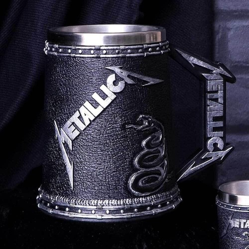 nemesis now  officially licensed metallica black album tankard, 14.5cm B5220R0 801269139278