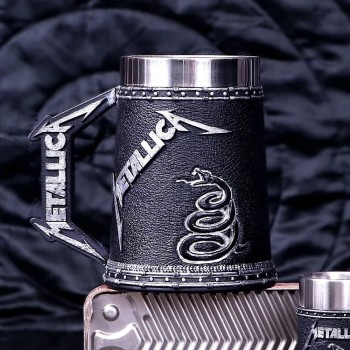 nemesis now  officially licensed metallica black album tankard, 14.5cm B5220R0 801269139278