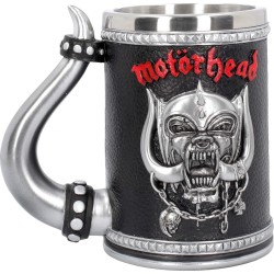 nemesis now  motorhead tankard mug 14cm black, resin w/stainless steel inse B4121M8 801269127824